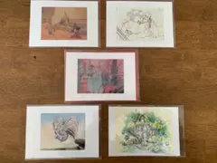 ディズニーキャラクター ポストカード 5枚セット