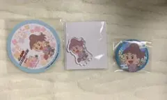 忍たま乱太郎　笹山兵太夫　アニカフェ　コースター　アクスタ　缶バッジ　セット