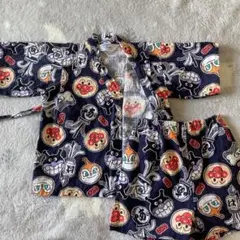 アンパンマン ネイビー　甚平 95cm