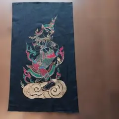 タイ伝統舞踊柄 タペストリー