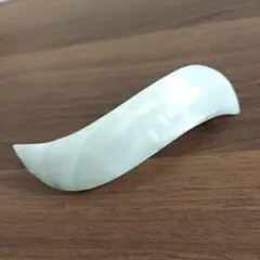 ヘアアクセサリー バレッタ シェル風 白 貝 シンプル 夏