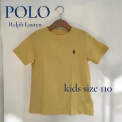 POLO RALPH LAUREN キッズTシャツ 半袖 イエロー 110サイズのサムネイル