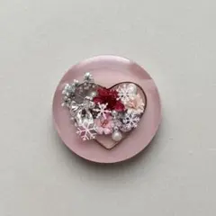 ハンドメイド　レジンヘアゴム