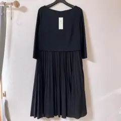 新品タグ付き✨️組曲 コンビプリーツワンピース 大きいサイズ