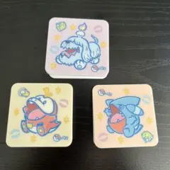 ポケモン　かみつき隊　アクリルメモスタンド3個セット