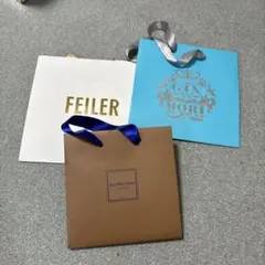 ショップ袋セットFEILER GINNOMORI JEAN-PAUL-HEVINのサムネイル