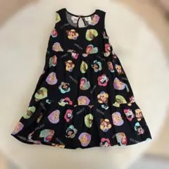 ノースリーブ 원피스 ディズニープリンセス柄 110cm 女の子