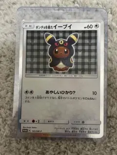 ポンチョを着たイーブイ（ブラッキー） PROMO SM-Pプロモカード 141