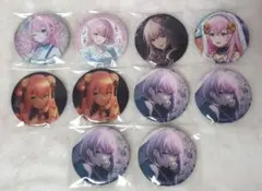 プロセカ 巡音ルカ グリ缶 オーロラ箔缶バッジ 缶バッジ