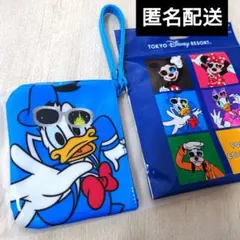 ディズニーリゾート　ランダム　ポーチ　ドナルド　サングラス　ディズニー
