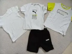 PUMA キッズ服 Tシャツ ショートパンツ 128センチ
