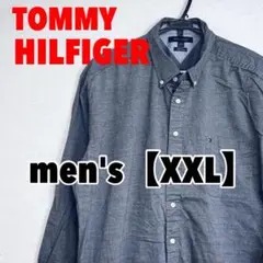 A467 【TOMMY HILFIGER】長袖シャツ【XXL】