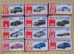 車*様 トミカ 12台セット　新品未開封多数