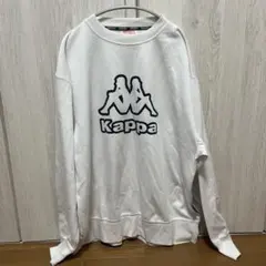 Kappa クルーネック スウェット ホワイト LL