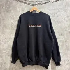 배송비 무료 USA古着 デンバー・ブロンコス スウェット USA製 90s NFL