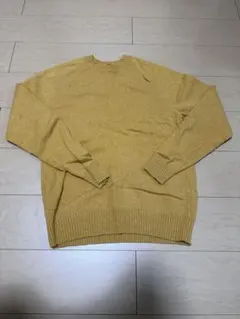 UNIQLO イエローニットセーター Lサイズ