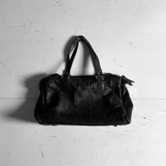 00's vintage レザー　ハンドバッグ　アーカイブ　y2k グランジ