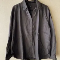 スキッパーシャツ 長袖