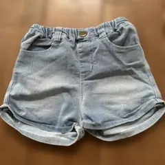 薄いデニム ショートパンツ 130サイズ