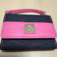 PINKY&DIANNE 三つ折り財布と ミニコスメポーチ