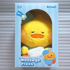 テニニ キムテレ zeroni ぬいぐるみ message plush おやすみ