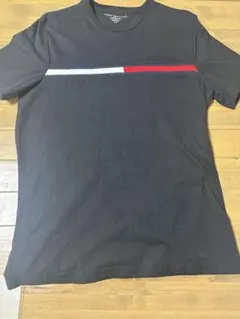 TOMMY HILFIGER ブラック Tシャツ L
