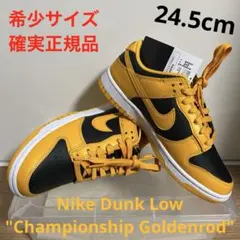 松*様 ナイキ ダンク ロー レトロ \"チャンピオンシップゴールド\" NIKE DUNK LOW RETRO ナイキ ダンク ロー レトロ 黄赤 MIDAS