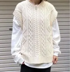 ページボーイ　ニットベストPAGEBOY