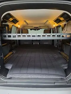 【DEFENDER110専用】ふとんファクトリー 敷き布団&マット 専用設計