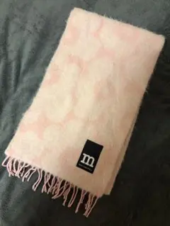【ほぼ新品】Marimekko マリメッコ マフラー ピンク ウニッコ柄のサムネイル