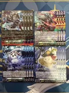 グランブルー ナイトローゼ デッキ＆パーツ ヴァンガード グランブルー ナイトローゼ デッキパーツ セット - メルカリ