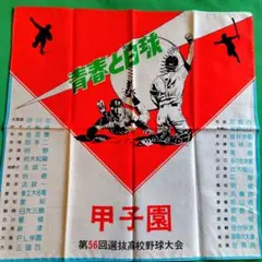 第56回選抜高校野球大会 記念タオル【未使用品】