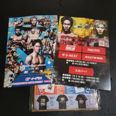 ONE165 武尊 スーパーレック直筆サイン MMAグローブ ポスター Tシャツ