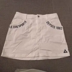 LE COQ SPORTIF ホワイトスカート