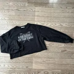 wego クロップド長袖Tシャツ