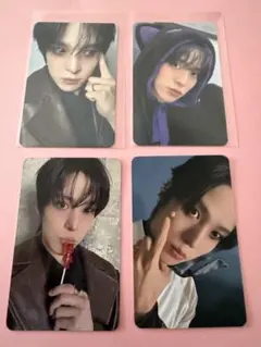 ATEEZ アチズ　ユノ　トレカ　4枚セット