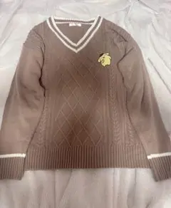 ポムポムプリン セーター カーディガン 学生 サンリオ