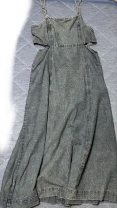 低身長 ロングワンピース