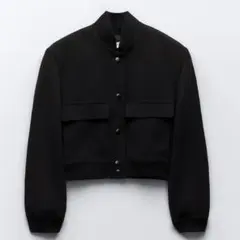 2025年最新】zara クロップドボンバージャケットの人気アイテム - メルカリ