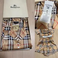 バーバリー セットアップ Tシャツ パンツ 襟付きTシャツ ハーフパンツ