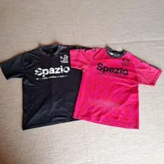 Spazio Tシャツ 2色セット 黒・ピンク