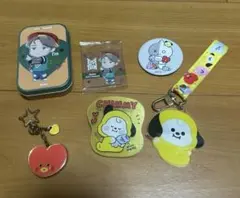 BTS BT21 キーホルダー 缶バッジ まとめ売り