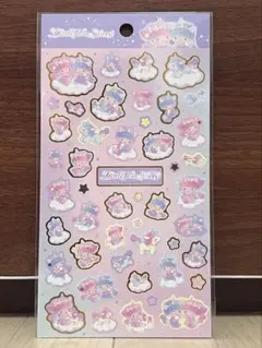 箔押しシール　リトルツインスターズ　オーロラユニコーン