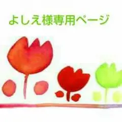 よしえ様専用ページ