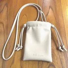 tal. by yumi. スマホショルダーバッグ ベージュ