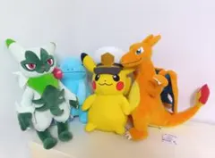 【新品】ポケットモンスターPokémon　めちゃもふぐっとぬいぐるみ 4体セット