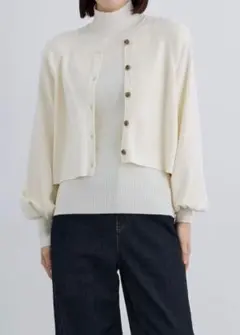 マルチウェイニットカーデガンのみ (アイボリー)