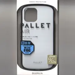 iPhone 12 耐衝撃 ケース PALLET AIR ホワイト