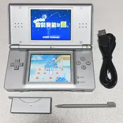 PL【清掃&動作確認済】Nintendo DS Lite グロスシルバー本体