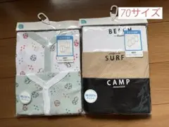 【新品】☆西松屋☆ノースリーブロンパース ５枚セット ７０サイズ